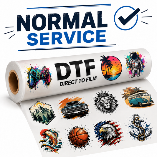 Normal Service - Gang sheet - Custom Length.